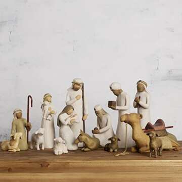 Willow Tree Nativity Set 13-Piece Figures Plus Camel
