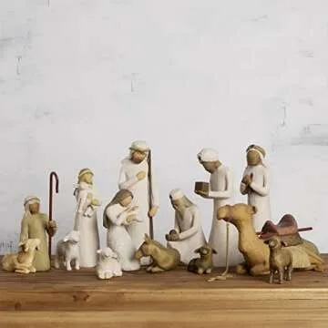 Willow Tree Nativity Set 13-Piece Figures Plus Camel