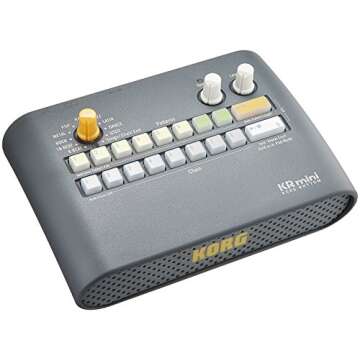 Korg KR mini Rhythm Machine for Music Enthusiasts and Beginners