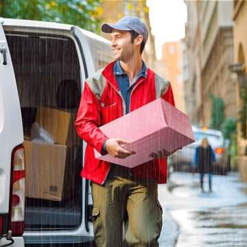 Famagic Poly Mailers 19x24 50 Pack, Waterproof Light Pink Shipping Bags, Tearproof Packaging Bags for Clothing Supplies, Self Seal Mailers Bags for Business, Mailing Poly Envelopes for Shipping