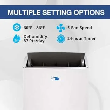 Whynter NEX Inverter Portable AC & Heater for 600 Sq Ft