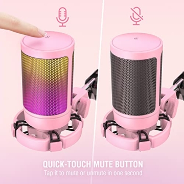 Stylish FIFINE A6T Gaming Microphone - Exceptional Sound Quality