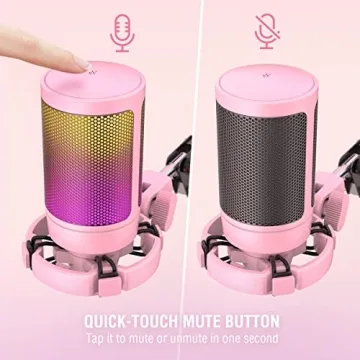 Stylish FIFINE A6T Gaming Microphone - Exceptional Sound Quality