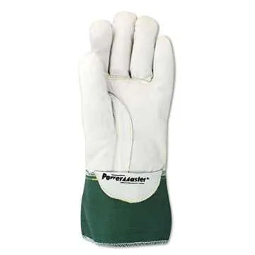 MAGID PowerMaster Low Voltage Leather Linesman Work Gloves, 1 Pairs, Size 11.5 (12604)