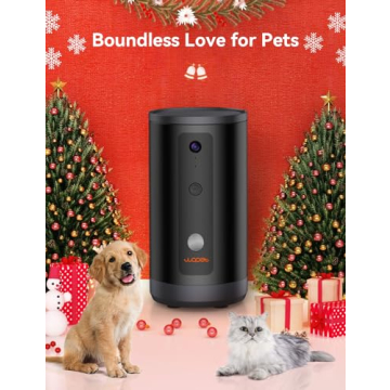 WOPET 300° Treat Dispenser Pet Camera with 1080P HD