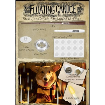 Magical Floating Candles for Halloween Decorations