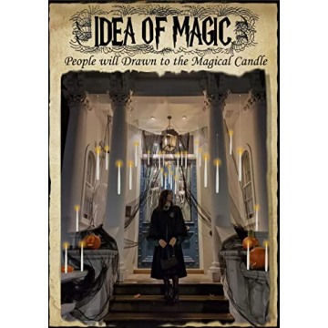 Magical Floating Candles for Halloween Decorations