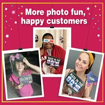 80s Photo Booth Props - Fun 41-pc Kit for Themed Parties