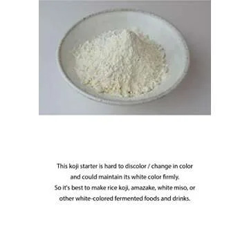 Hishiroku Koji Starter Spores - Chouhaku Kin Fungal Seed Sachet, Made in Japan 0.7 oz (20g)
