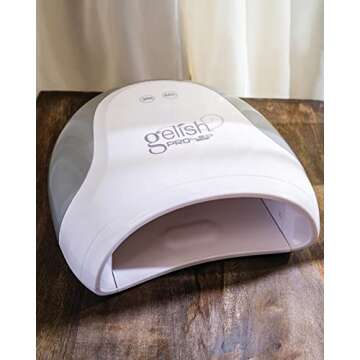 Gelish Pro LED Light - Professional Gel Nail Lamp, Nail Dryer, Fast Drying, Compact & Portable LED L...