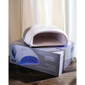 Gelish Pro LED Light - Fast Drying Nail Lamp for Home & Salon