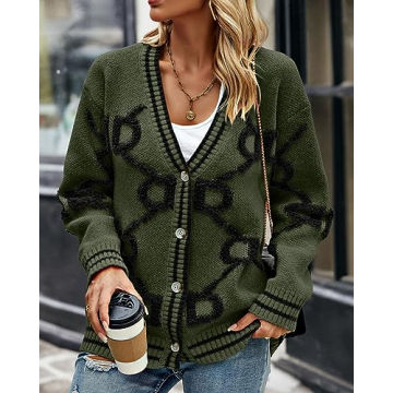 Shop PRETTYGARDEN Women's Chunky Knit Cardigans