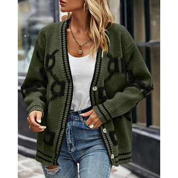 Shop PRETTYGARDEN Women's Chunky Knit Cardigans