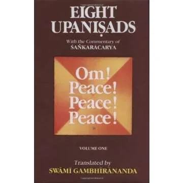 Eight Upanishads, with the Commentary of Sankaracarya, Vol. I