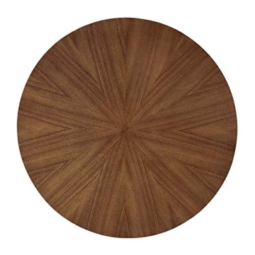 Modway Crossroads 47" Round Walnut Dining Table for Every Occasion