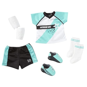 American Girl Truly Me 18-inch Doll with Soccer Set and Supplies