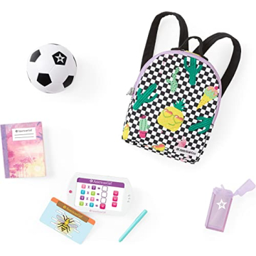 American Girl Truly Me 18-inch Doll with Soccer Set and Supplies