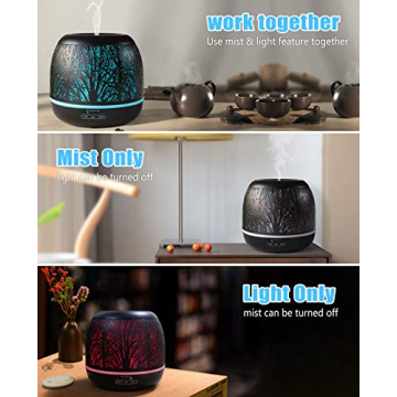 Bligi 500ml Diffuser with Remote Control for a Relaxing Home