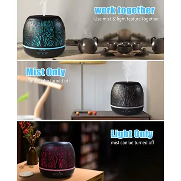 Bligi 500ml Diffuser with Remote Control for a Relaxing Home