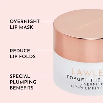 LAWLESS Cherry Vanilla Lip Mask for Plump, Hydrated Lips