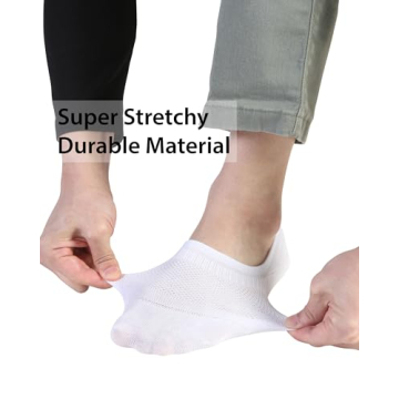 Pro Mountain Seamless No Show Socks for Women - 6 Pack