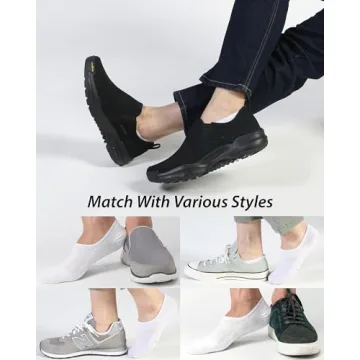 Pro Mountain Seamless No Show Socks for Women - 6 Pack