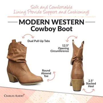 Modern Western Cowboy Boots for Women - Comfort & Style