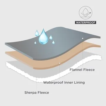 Bedsure Waterproof Dog Blanket Soft Reversible Furniture Protector