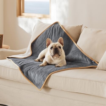 Bedsure Waterproof Dog Blanket Soft Reversible Furniture Protector