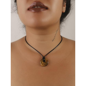 Sacina Crystal O Ring Choker Necklace for Women