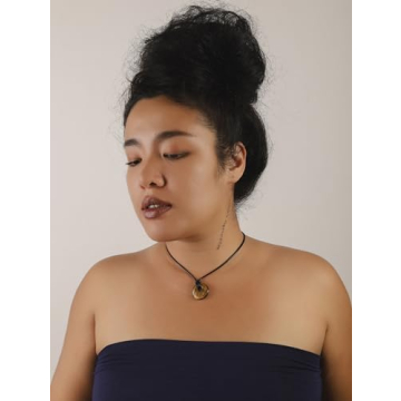 Sacina Crystal O Ring Choker Necklace for Women