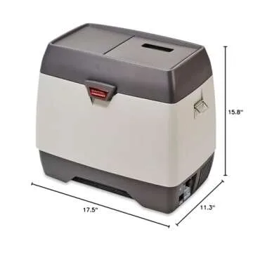 ENGEL MD14 15 Quart Portable Top Opening 12/24V DC Only Fridge-Freezer