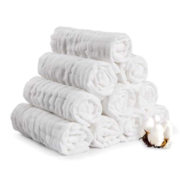 Gentle Organic Cotton Baby Washcloths for Sensitive Skin