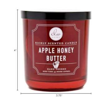 DW Home Medium Single Wick Candle, Apple Honey Butter