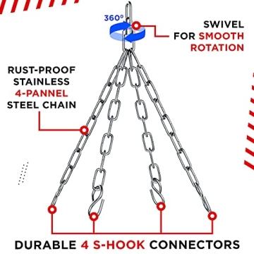 RDX Punching Bag Set with Gloves for Ultimate Training