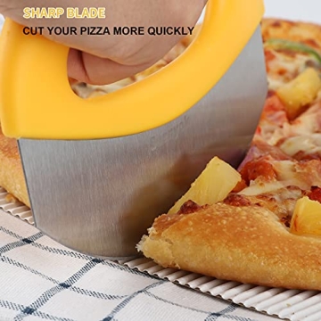 Suanyok Premium Pizza Cutter Super Sharp Stainless Steel