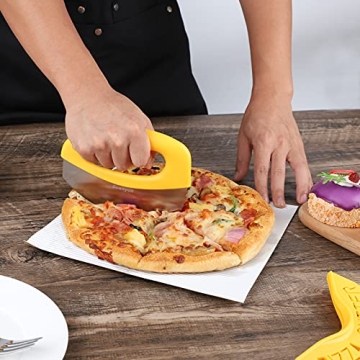 Suanyok Premium Pizza Cutter Super Sharp Stainless Steel