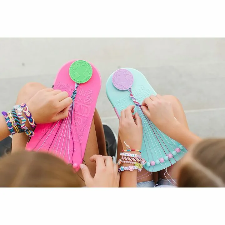 Friendship Bracelet Maker Kit - 20 Pre-Cut Threads