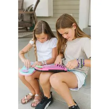 Friendship Bracelet Maker Kit - 20 Pre-Cut Threads