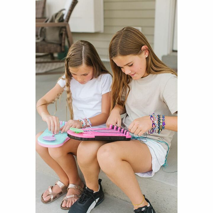 Friendship Bracelet Maker Kit - 20 Pre-Cut Threads