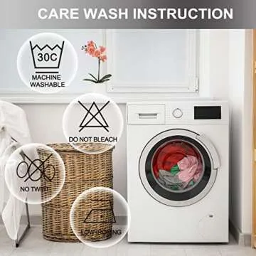 JES&MEDIS Home Cotton Linen Decorative Square Throw Pillowcase Cute Birds Cartoon Patten Cushion Pillows Cover,18" x 18".