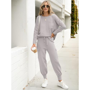 Shop Caracilia Women's Cozy Two-Piece Sweater Set