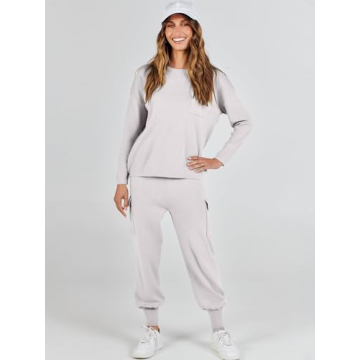 Shop Caracilia Women's Cozy Two-Piece Sweater Set