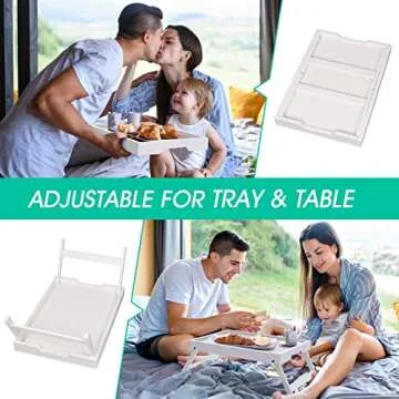 Artmeer Bamboo Bed Tray - Versatile and Durable