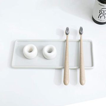 Airmoon Mini Ceramics Toothbrush Holder - Stylish & Functional