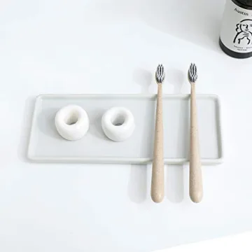 Airmoon Mini Ceramics Toothbrush Holder - Stylish & Functional