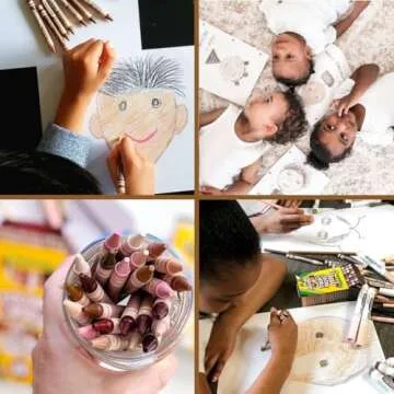 Crayola Colors of The World Bulk Crayon Classpack (480ct), 24 Skin Tone Crayon Colors, Classroom Supplies for Teachers, Ages 3+