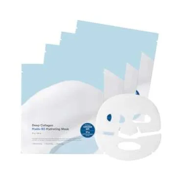 SUNGBOON EDITOR Deep Collagen STARTER KIT SET, Colllagen Face Mask for Anti Wrinkle, Best Korean Skincare Kit for Glass Skin, Christmas Gifts for Women