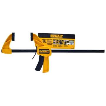 DEWALT 300mm Trigger Clamp for Strength and Durability