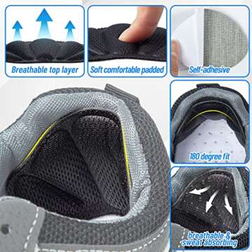 Comfortable Shoe Heel Inserts for Men and Women - 8 Pcs